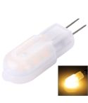 G4 2W 180LM Cream Cover Corn Light Bulb, 12 LED SMD 2835, AC 220-240V(Warm White)