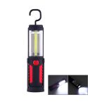 PR5W-1 5W COB+1W F8 IP43 Waterproof White Light LED Torch Work Light , 400 LM Multi-function USB Charging Portable Emergency Work Stand Light with Magnetic & 360 Degrees Swivel Hook(Red)