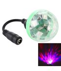 4W RGB Mini Magic Ball LED Stage Lamp with DC 5.5x2.5/2.1mm Female to USB Female Connector Cable