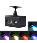 15W Colorful Water Wave LED Laser Light , Fantastic and Romantic Star Light Lamp Family Decoration Light KTV Disco Pub Party Atmosphere Light with Holder & Sound Activated & Automatic Play & Manual Remote Control Function