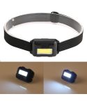 10W COB Headlamp LED Headband Light(Black)