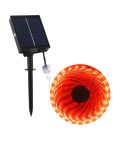 TYN002 5m 150 LEDs Solar Powered Garden Decoration LED Light Strip (Pink Light)
