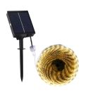TYN002 5m 150 LEDs Solar Powered Garden Decoration LED Light Strip (Yellow Light)