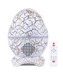 Gold Starry Projector Music Night Light with Remote Control(Colorful Light)