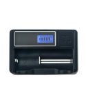 YS-1 Universal 18650 26650 Battery Charger with Micro USB Output for IMR/Li-ion Ni-MH/Ni-Cd 26650/18650/18500/18490/18350/17670/14500/10400