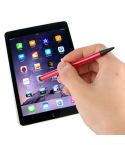 Resistive Capacitive Touch Screen Precision Touch Double Tip Stylus Pen(Red)