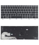 For HP Elitebook 840 G5 846 G5 745 G5 US Version Keyboard with Pointing Stick (Silver)
