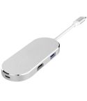 6 in 1 Hub USB-C / Type-C to USB-C / Type-C & HDMI & SD & TF & 2 USB Adapter