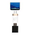 Mcdodo OT-1942 USB-C / Type-C to USB 3.0 AF Data Transmission Charging OTG Adapter(Gold)