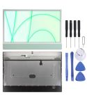 For Apple iMac 24 inch A2438 A2439 2021 4.5K LM235UH1 SD C1 M1 M2 LCD Screen (Green)