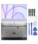 For Apple iMac 24 inch A2438 A2439 2021 4.5K LM235UH1 SD C1 M1 M2 LCD Screen (Purple)