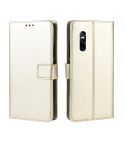 Retro Crazy Horse Texture Horizontal Flip Leather Case for VIVO V15 Pro, with Holder & Card Slots & Photo Frame(Gold)