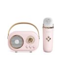 C20 Plus Multifunctional Karaoke Bluetooth Speaker With Microphone (Pink)