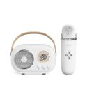 C20 Plus Multifunctional Karaoke Bluetooth Speaker With Microphone (White)