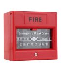 Emergency Break Glass Fire Alarm Door Release Exit Button