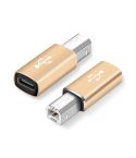 Type-C Female to MIDI Male Universal Adapter for Electronic Musical Instruments(Gold)