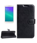 For OPPO  R9s Plus Litchi Texture Horizontal Flip Leather Case with Magnetic Buckle & Holder & Card Slots & Wallet(Black)