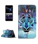 For Huawei  P10 Gloss Oil Embossed Wolf Pattern Horizontal Flip Leather Case with Holder & Card Slots & Wallet & Photo Frame