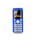 Satrend K8 Mini Mobile Phone, 1.0 inch, Hands Free Bluetooth Dialer Headphone, MP3 Music, Dual SIM, Network: 2G(Blue)