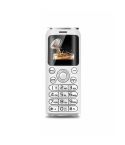 Satrend K8 Mini Mobile Phone, 1.0 inch, Hands Free Bluetooth Dialer Headphone, MP3 Music, Dual SIM, Network: 2G(White)