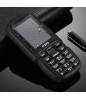 KUH T3 Rugged Phone, Dustproof Shockproof, MTK6261DA, 2400mAh Battery, 2.4 inch, Dual SIM(Black)
