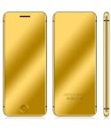 Ulcool V66+, 1.54 inch, MTK6261D, Support Bluetooth Sync, Bluetooth Dial, FM, Anti-lost, GSM, Dual SIM (Gold)