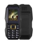 W2025 Triple Proofing Elder Phone, Waterproof Shockproof Dustproof, 5800mAh Battery, 1.8 inch, 21 Keys, LED Flashlight, Dual SIM(Black)