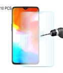 10 PCS ENKAY Hat-prince 0.26mm 9H  2.5D Curved Edge Tempered Glass Film for OnePlus 6T & 7