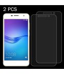 2 PCS for Huawei Enjoy 6s 0.26mm 9H Surface Hardness 2.5D Explosion-proof Tempered Glass Screen Film