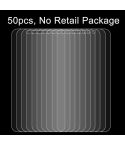 50 PCS for Huawei Enjoy 6s 0.26mm 9H Surface Hardness 2.5D Explosion-proof Tempered Glass Screen Film, No Retail Package