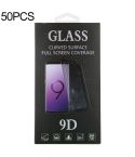 50 PCS Paper Outer + Plastic Inner Packaging Box for Tempered Glass Screen Protector