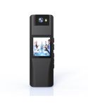 L12 180 Degrees Rotation Conference Video Recording Camera Mini HD 720P WiFi Camera (Black)