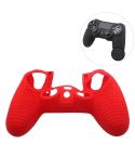 Non-slip Silicone Protective Case for Sony PS4(Red)