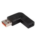USB-C / Type-C Female to Yoga 3 Male 90 Degrees Angled Power Adapter Connector for Lenovo