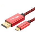 4K 60Hz USB-C / Type-C Male to DisplayPort Male HD Adapter Cable