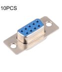 10 PCS DB9 Female Plug Weld Type Connector