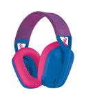 Logitech G435 Wireless Bluetooth Dual Mode Gaming Headset (Blue)