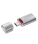 USB-C / Type-C to TF Card Multifunctional Card Reader Universal Adapter (Silver)