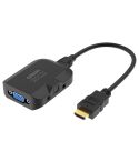 Onten 35165 HDMI to VGA + Optical Audio Converter for Speaker / TV / Computer