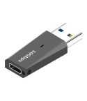 ADS-613 USB 3.1 Male to USB-C / Type-C Female Adapter (Dark Gray)