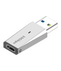 ADS-613 USB 3.1 Male to USB-C / Type-C Female Adapter (Silver)