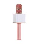 SDRD SD-08 Double Speakers High Sound Quality Handheld KTV Karaoke Recording Bluetooth Wireless Condenser Microphone(Rose Gold)