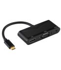 V83 USB-C / Type-C to 4K HDMI / VGA + 3.5mm Audio + USB Multi-function Adapter