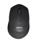 Logitech M330 Wireless Optical Mute Mouse with Micro USB Receiver (Black)