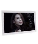 21.5 inch IPS Digital Photo Frame Electronic Photo Frame Advertising Machine Support 1080P HDMI(White)