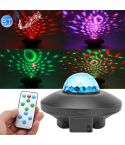 10W Bluetooth Water Ripple Laser Star Projector Light