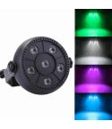 3W Colorful LED PAR Light , 6 LEDs Auto Run / Sound Control LED Stage Light, AC 85-260V, US/EU Plug