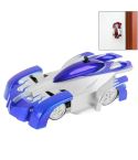 Superior Cool Infrared Control Toy Car Remote Control RC Wall Climber Car Climbing Stunt Car(Blue)