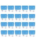 100 PCS Auto Mini Blade Fuse (15A) , DC 12V(Blue)