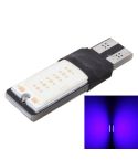 2 PCS T10 6W 180LM Blue Light Double-Faced 2 COB LED Decode Canbus Error-Free Car Clearnce Reading Lamp, DC 12V